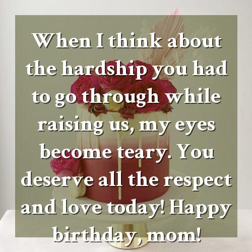unique birthday wishes for mother